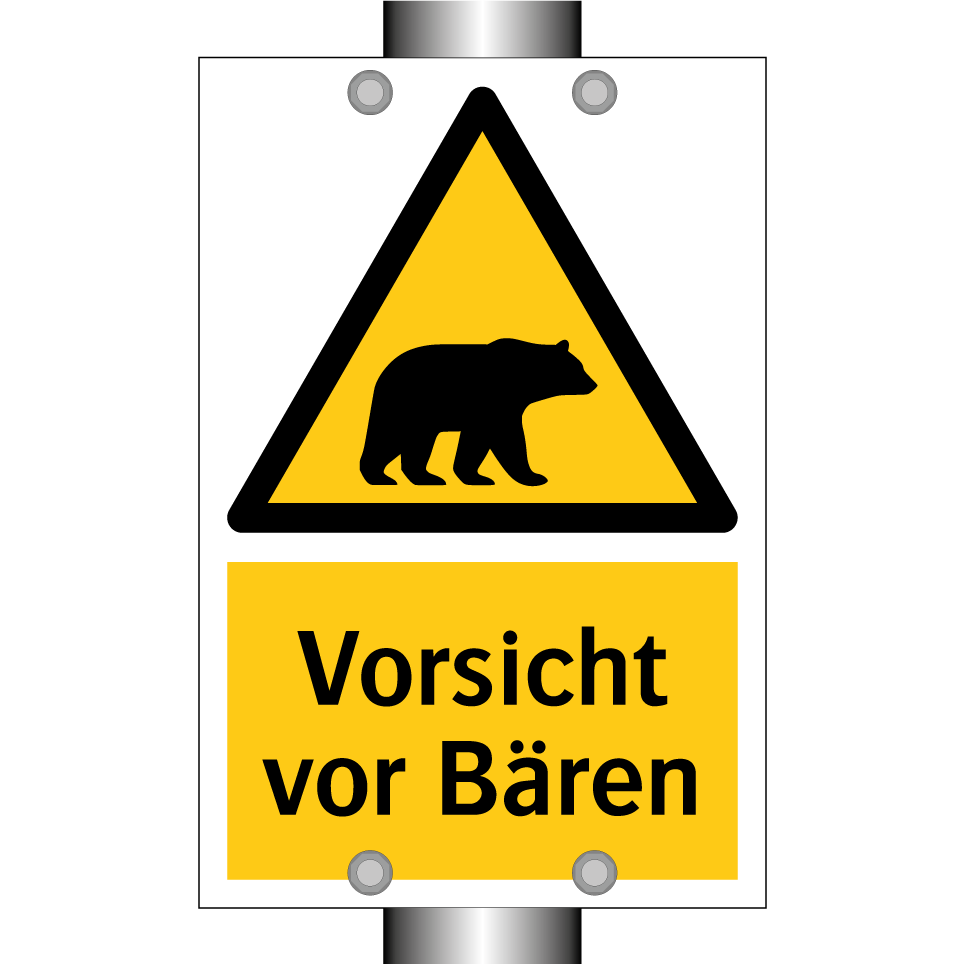 Vorsicht vor Bären