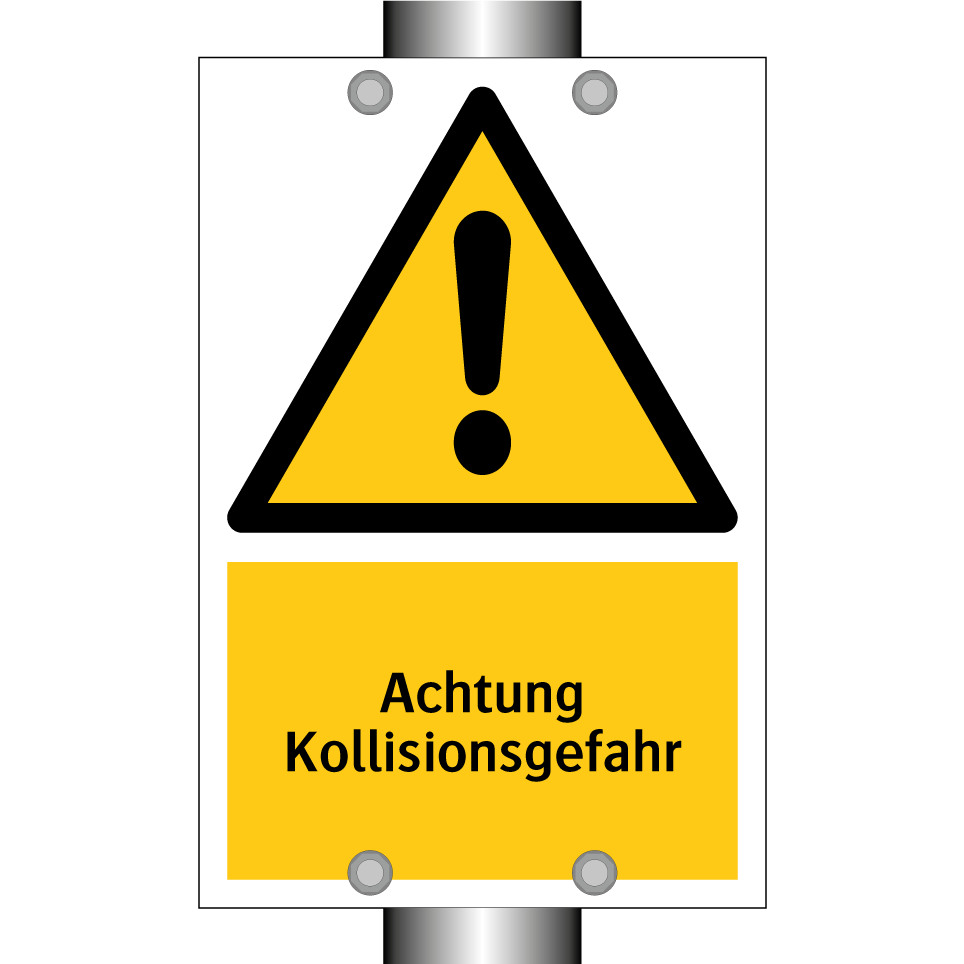 Achtung Kollisionsgefahr
