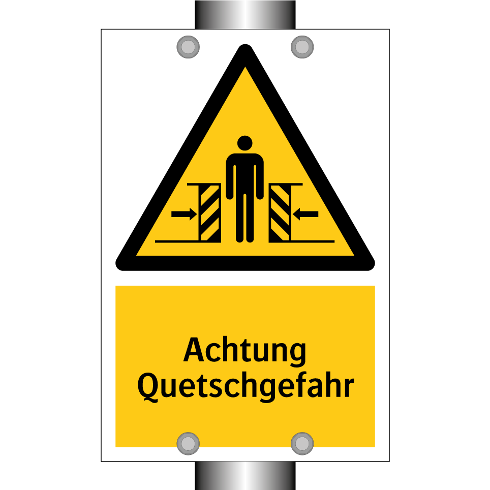 Achtung Quetschgefahr
