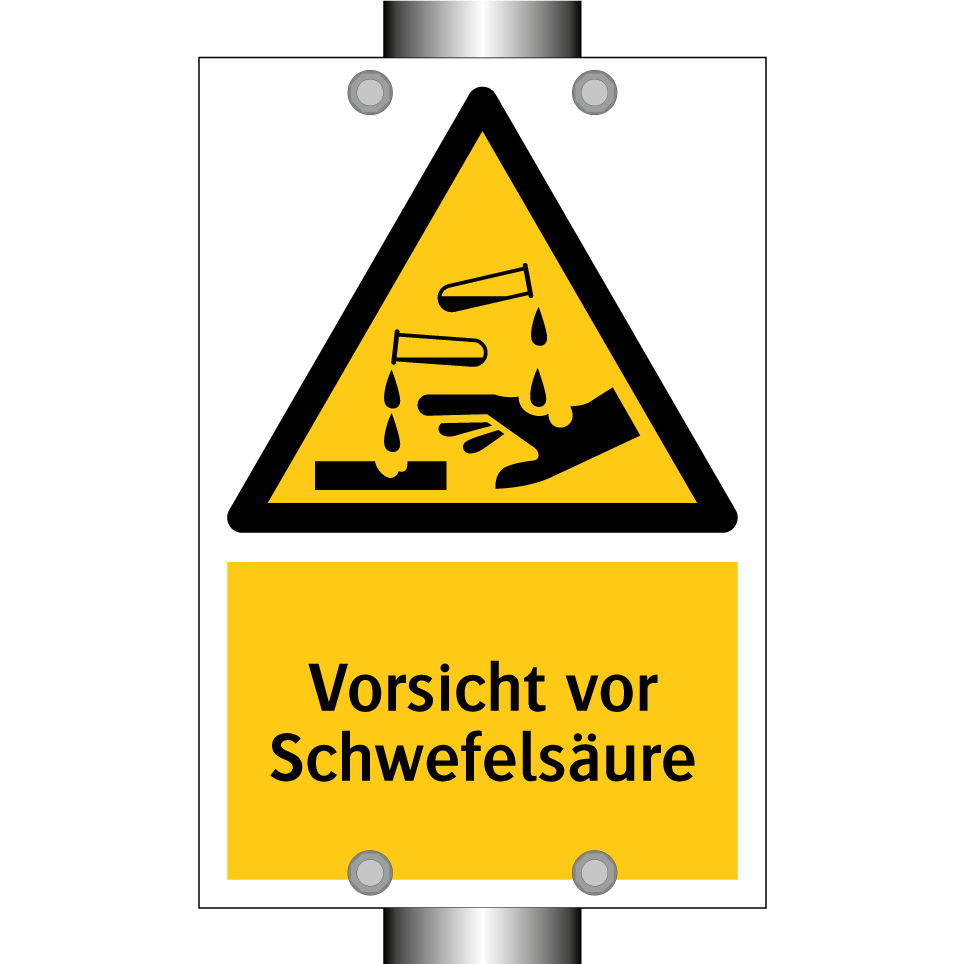 Vorsicht vor Schwefelsäure