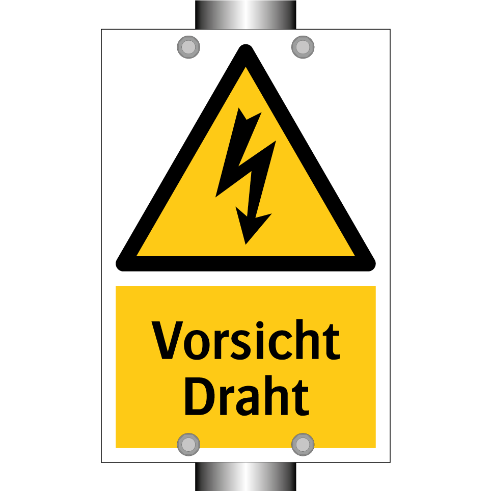 Vorsicht Draht