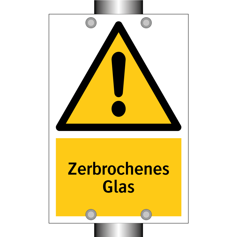 Zerbrochenes Glas