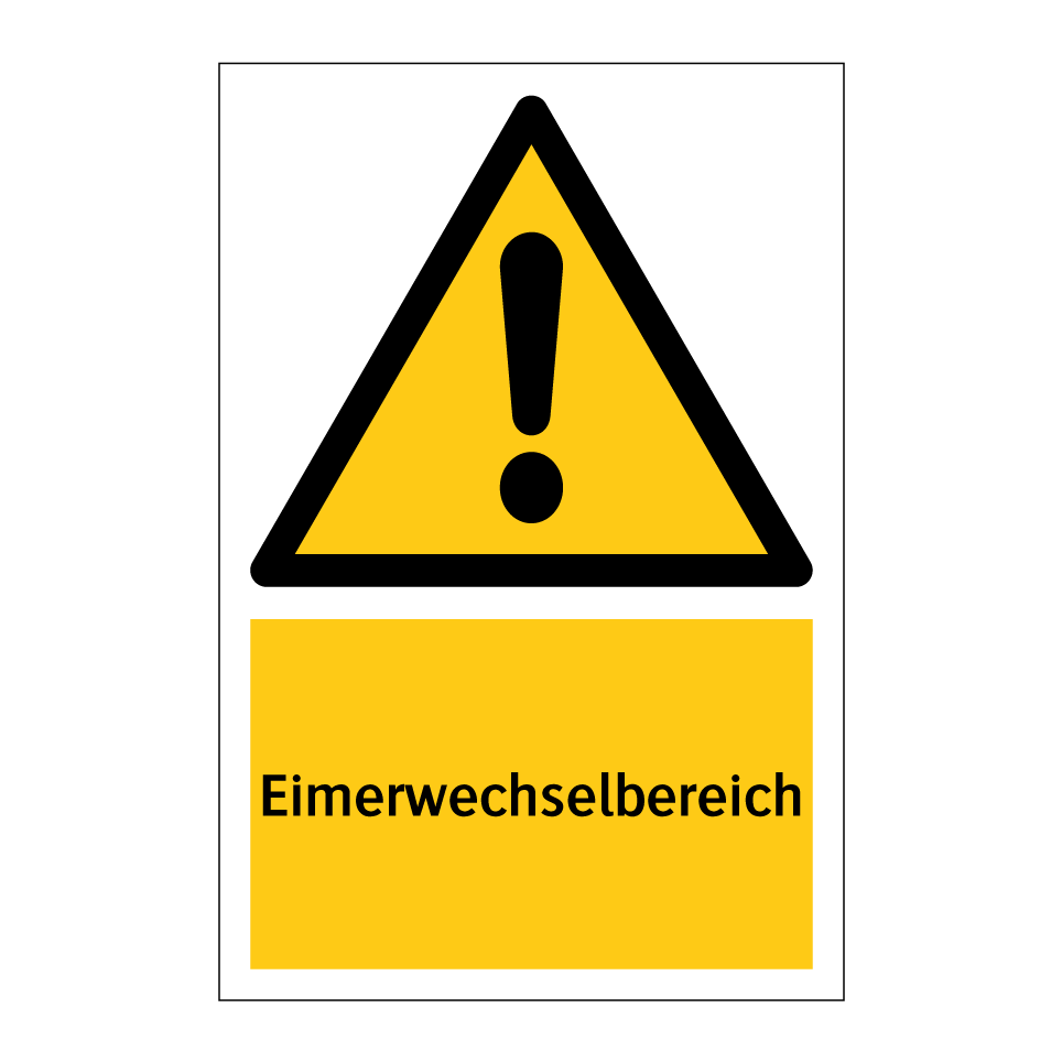 Eimerwechselbereich