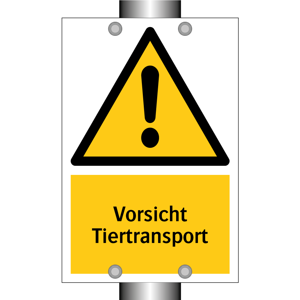Vorsicht Tiertransport