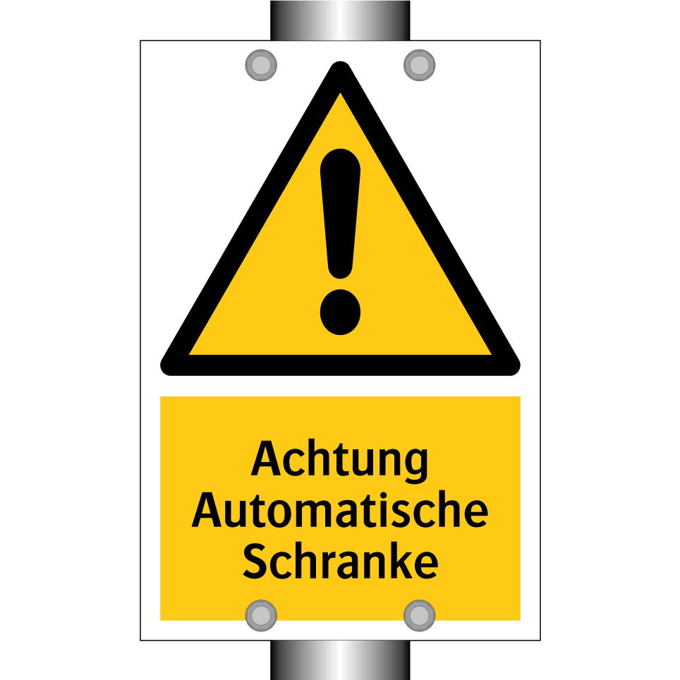 Achtung Automatische Schranke
