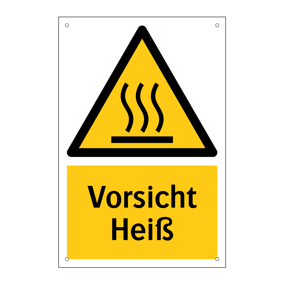 Vorsicht Heiß