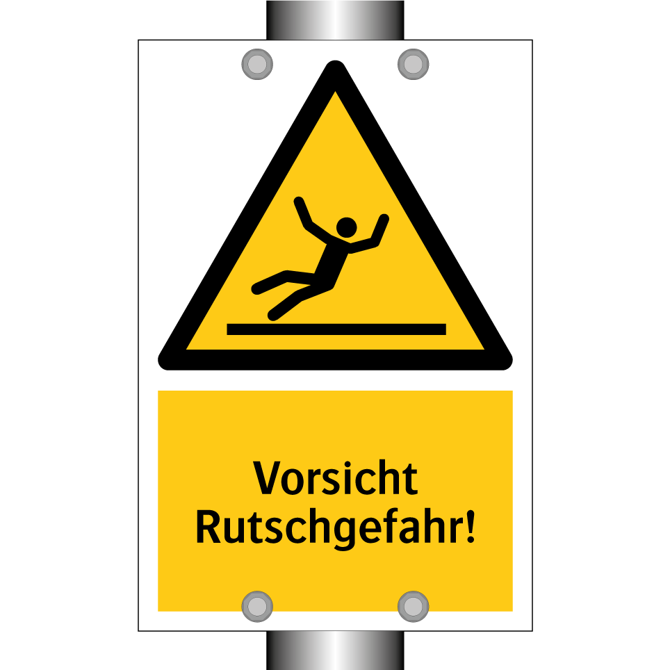 Vorsicht Rutschgefahr!