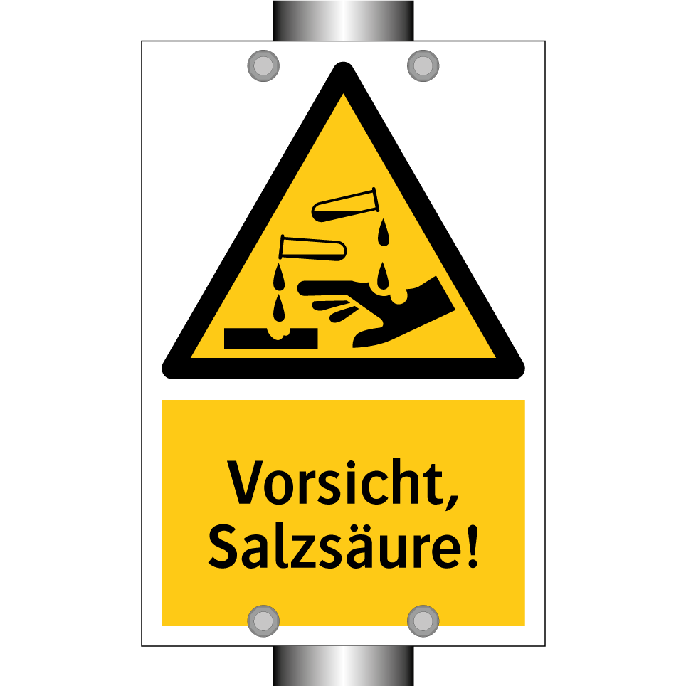 Vorsicht, Salzsäure!
