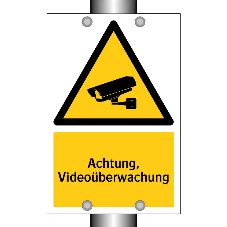 Achtung, Videoüberwachung