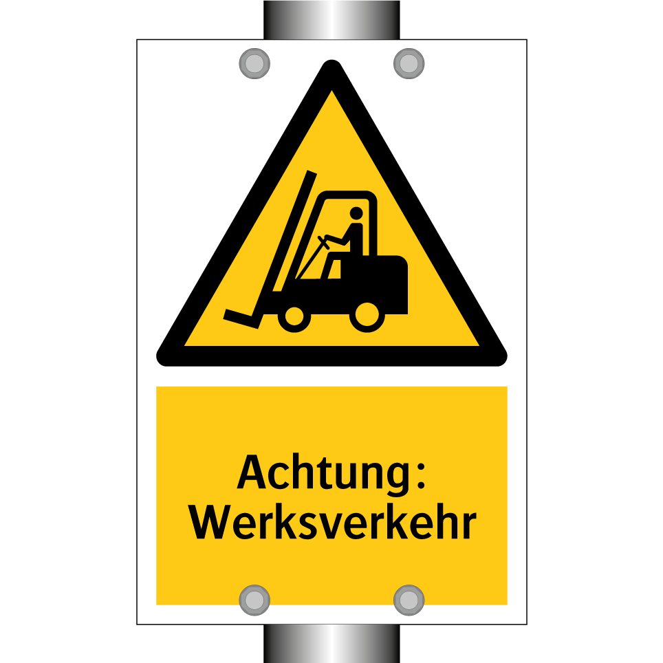 Achtung: Werksverkehr