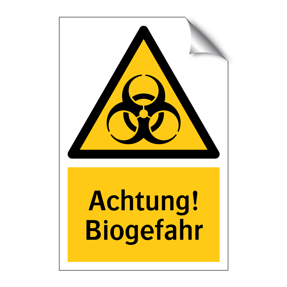 Achtung! Biogefahr