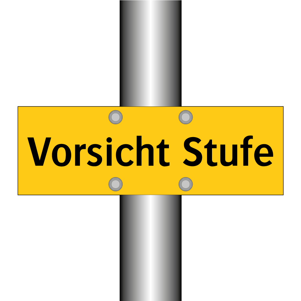 Vorsicht Stufe