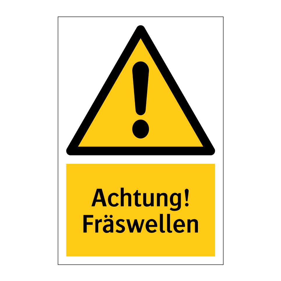 Achtung! Fräswellen