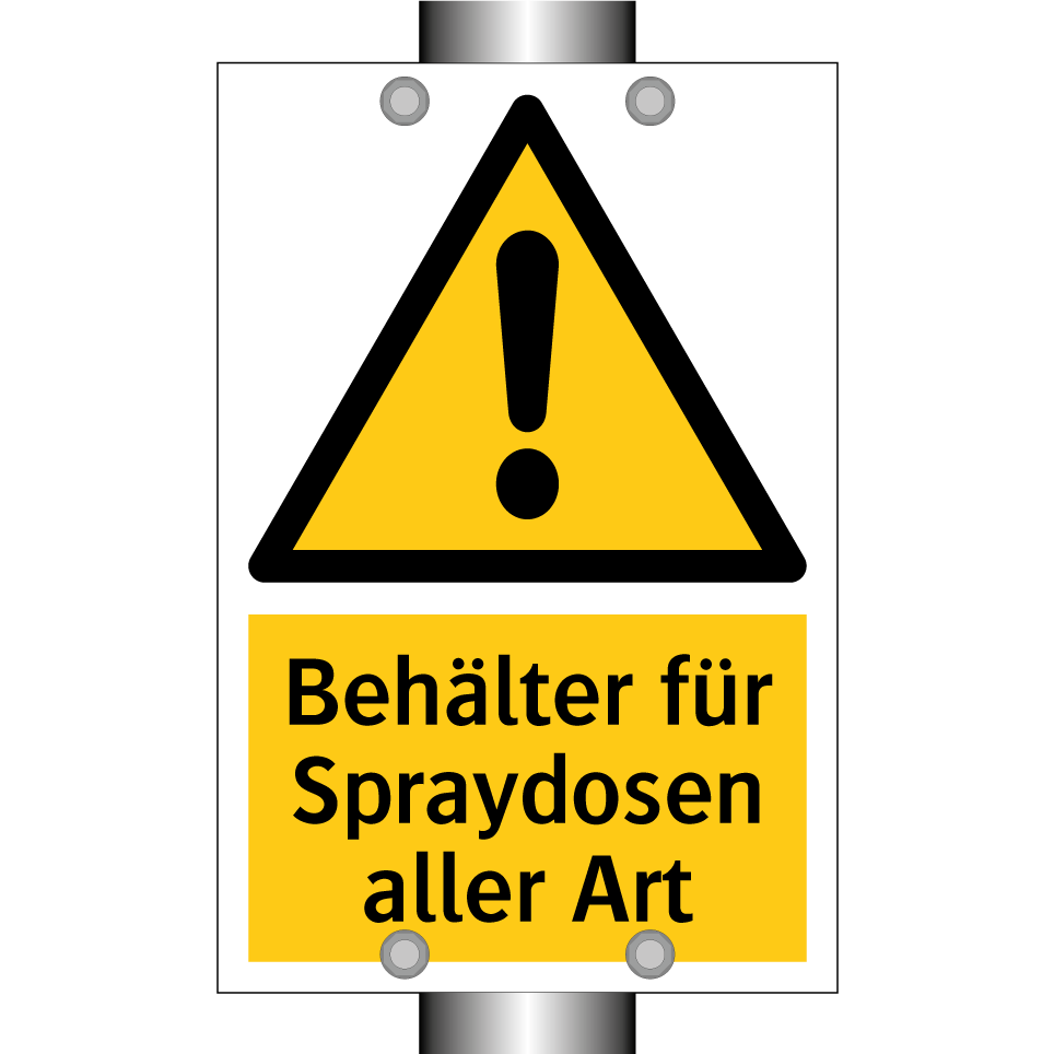Behälter für Spraydosen aller Art
