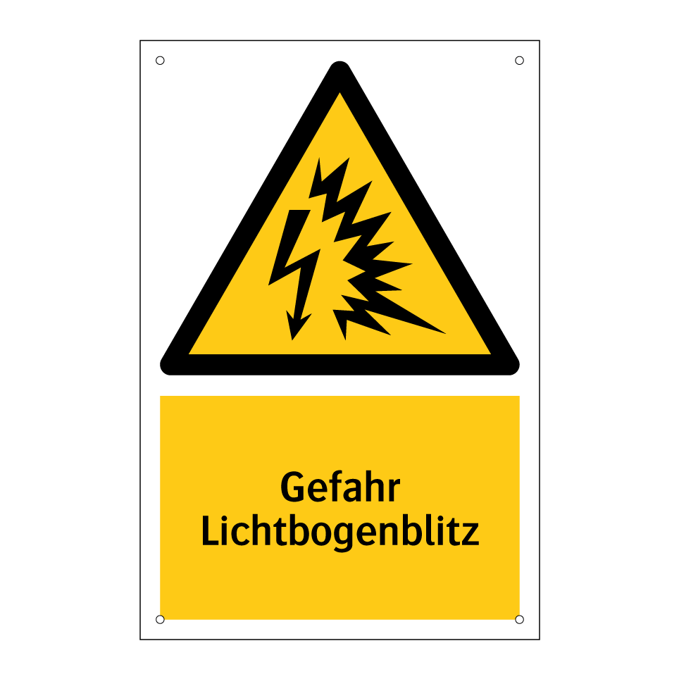 Gefahr Lichtbogenblitz