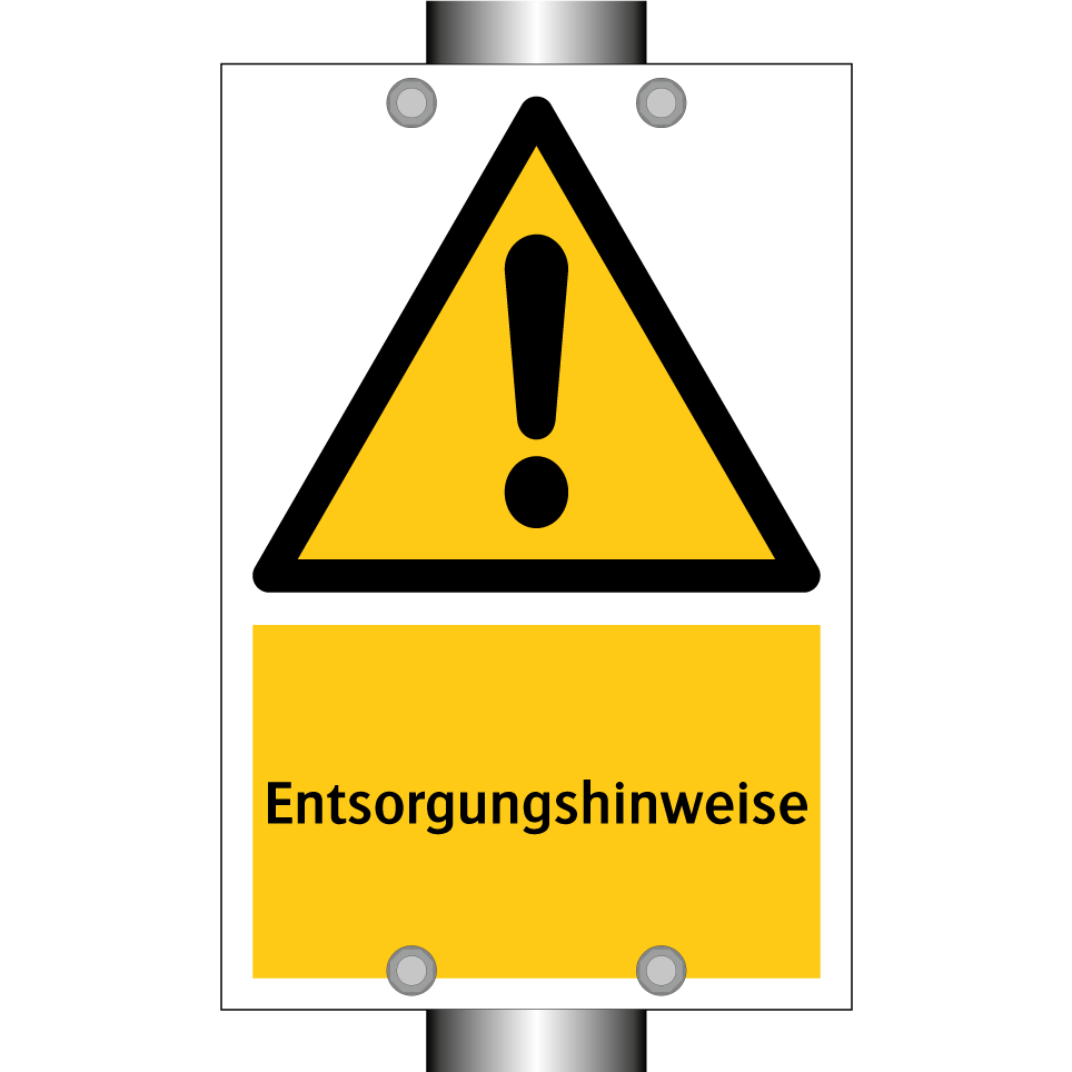 Entsorgungshinweise