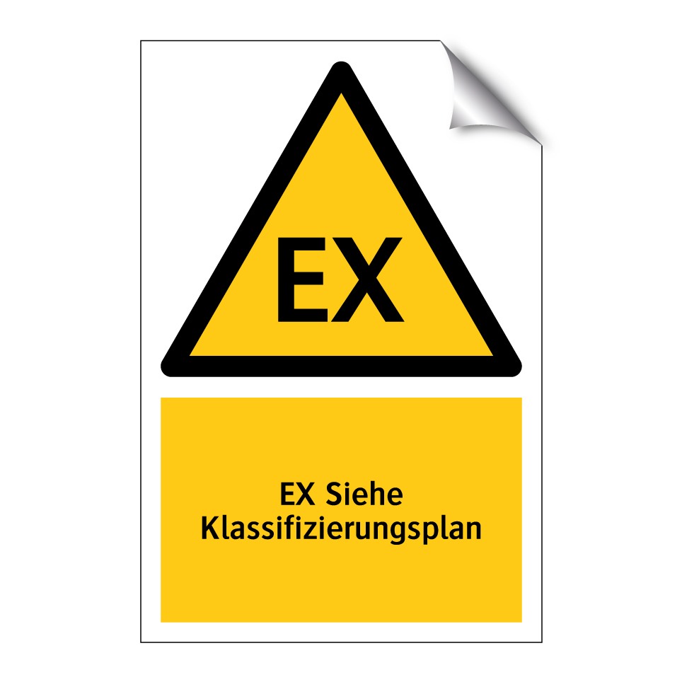 EX Siehe Klassifizierungsplan