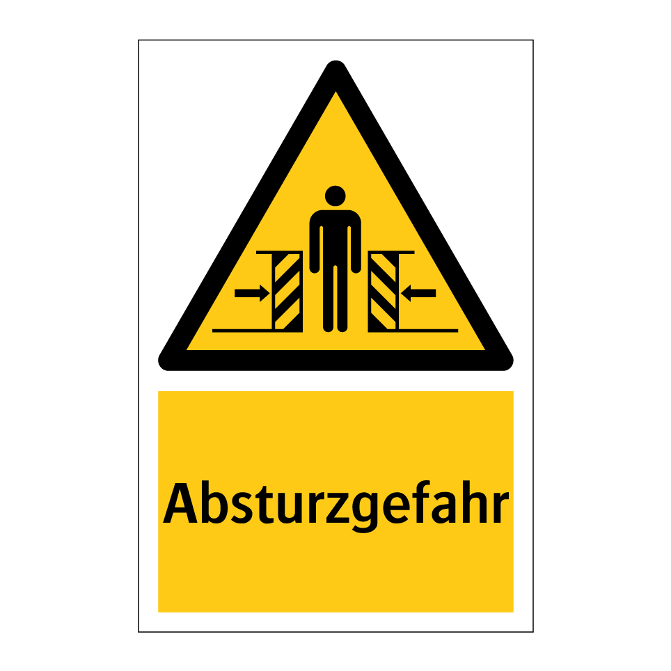 Absturzgefahr