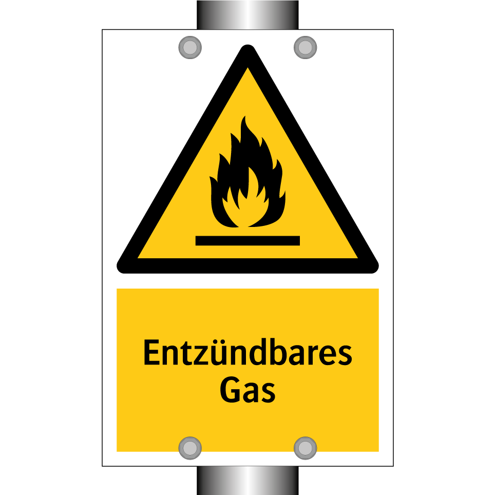 Entzündbares Gas