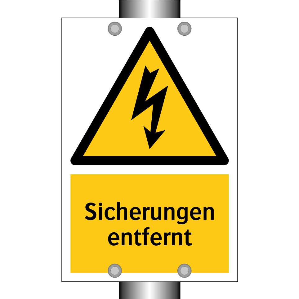 Sicherungen entfernt