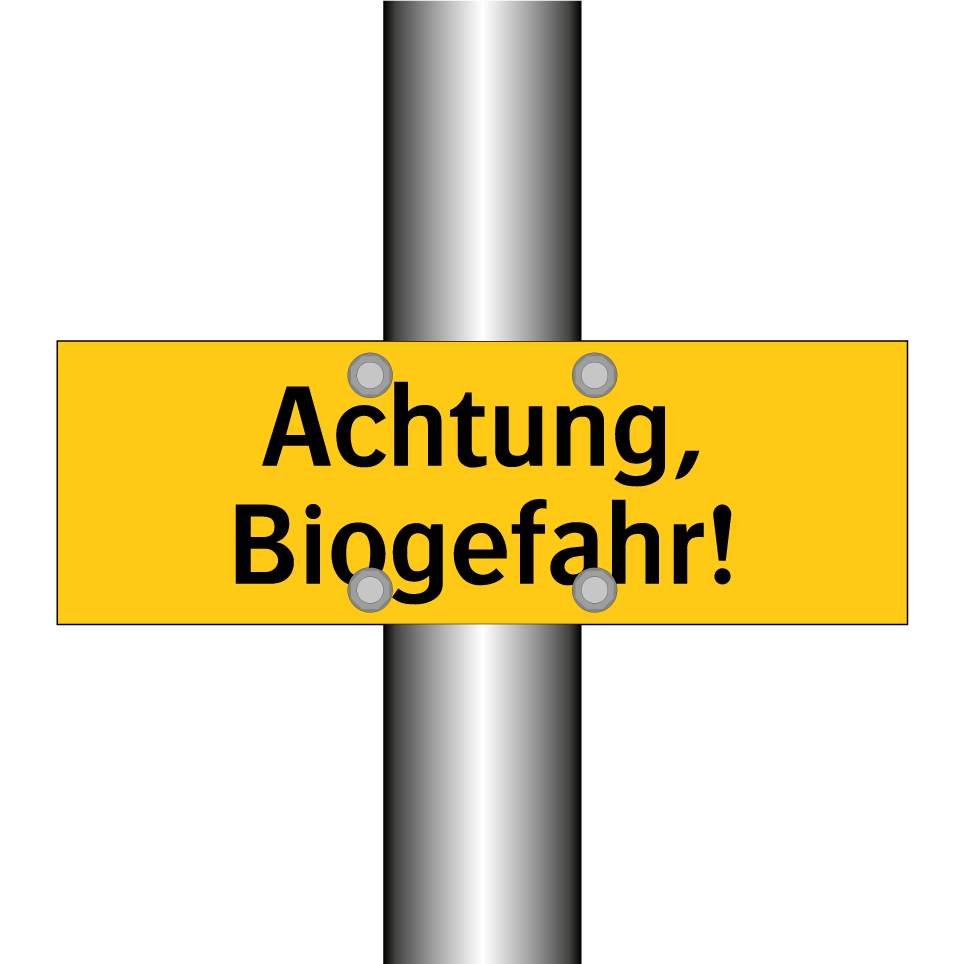 Achtung, Biogefahr!