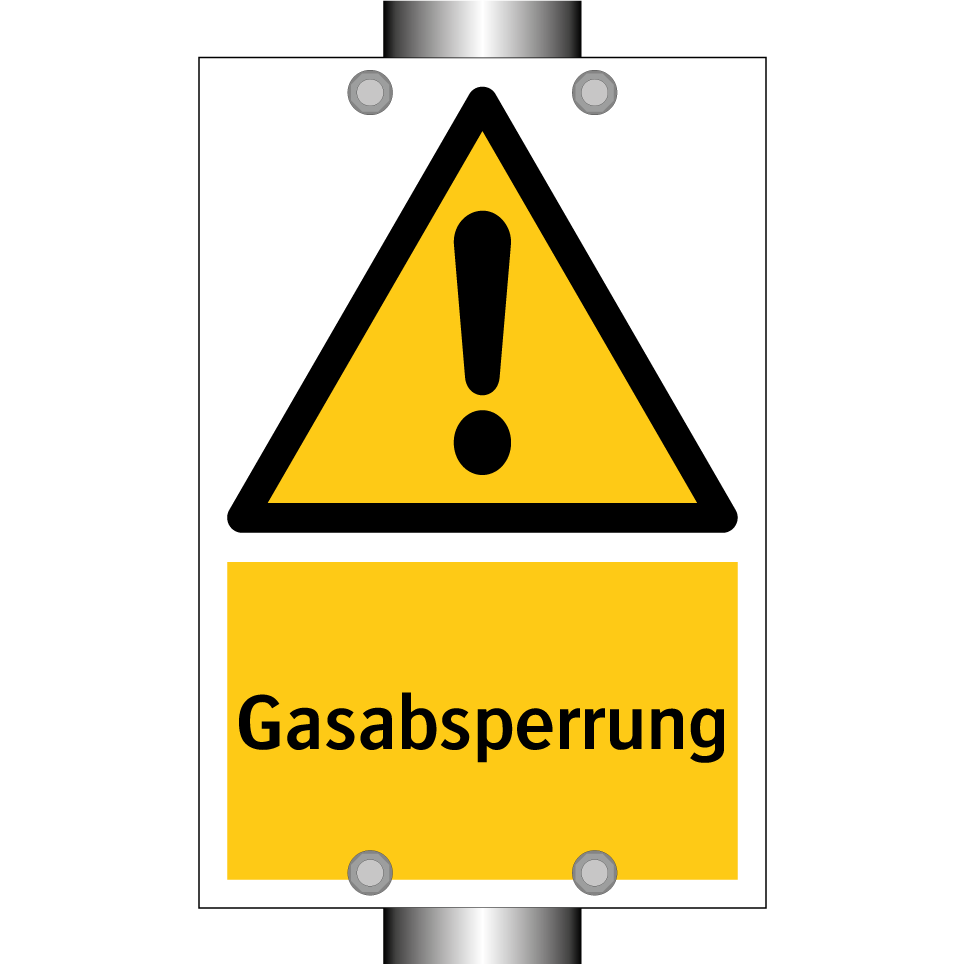 Gasabsperrung