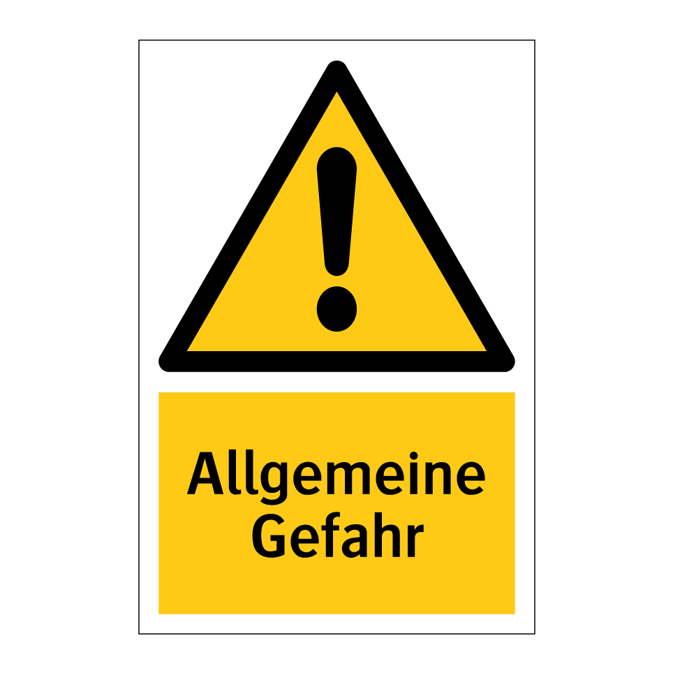 Allgemeine Gefahr