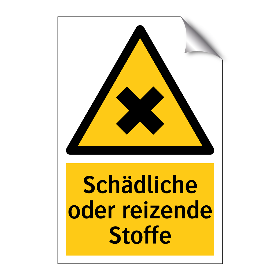 Schädliche oder reizende Stoffe
