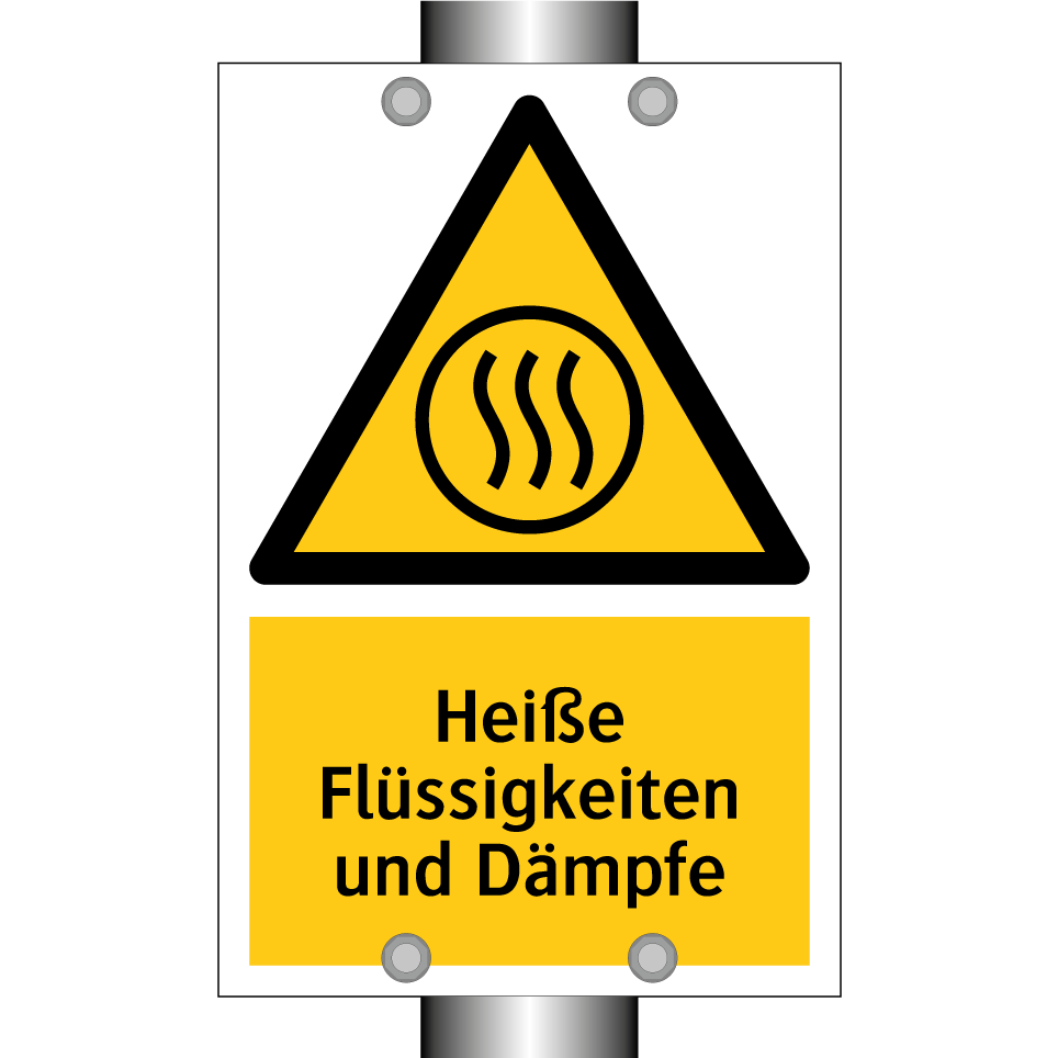 Heiße Flüssigkeiten und Dämpfe