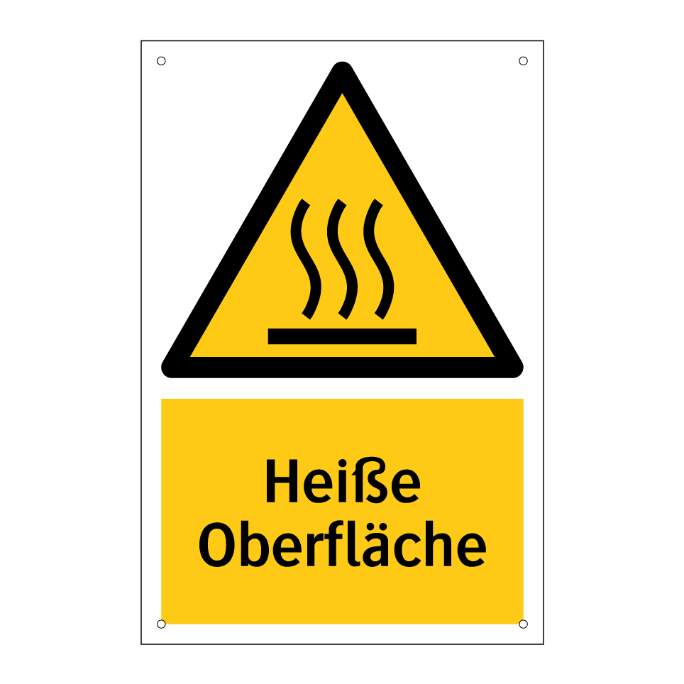 Heiße Oberfläche