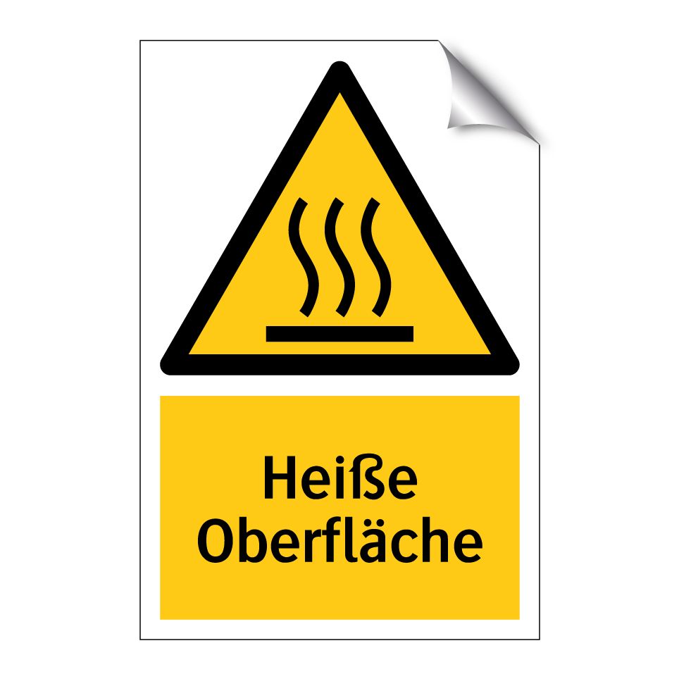 Heiße Oberfläche