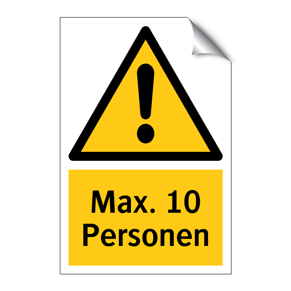 Max. 10 Personen