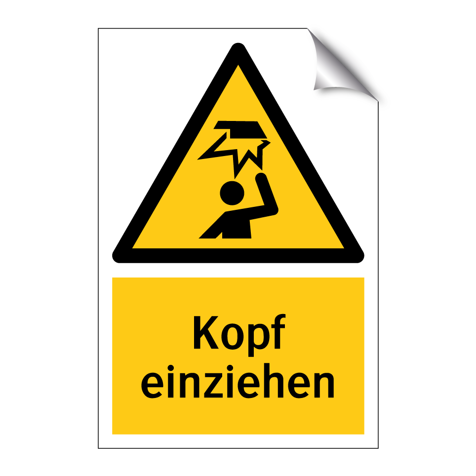 Kopf einziehen