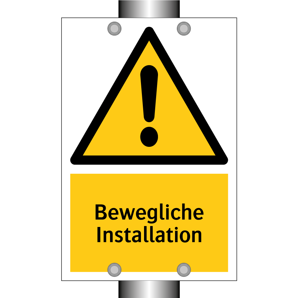 Bewegliche Installation