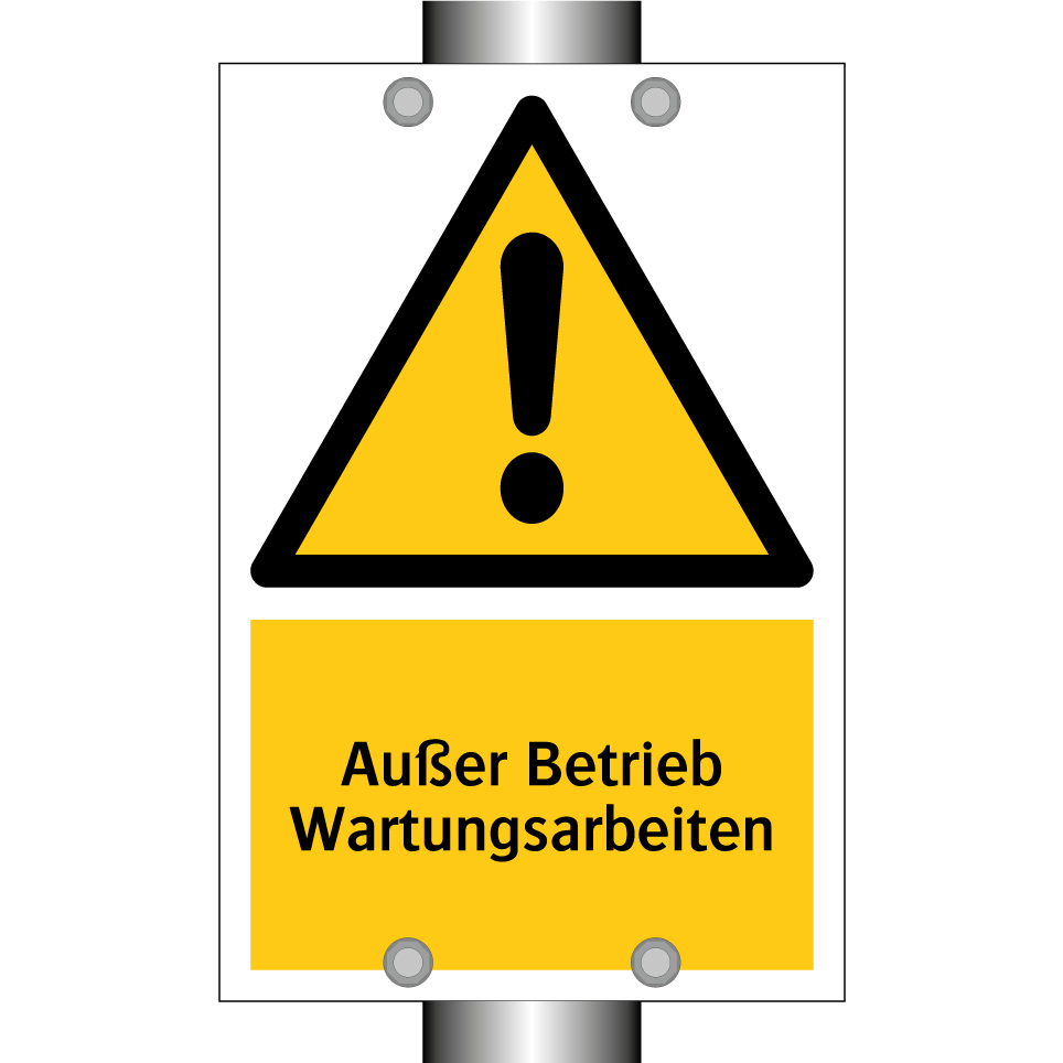 Außer Betrieb Wartungsarbeiten