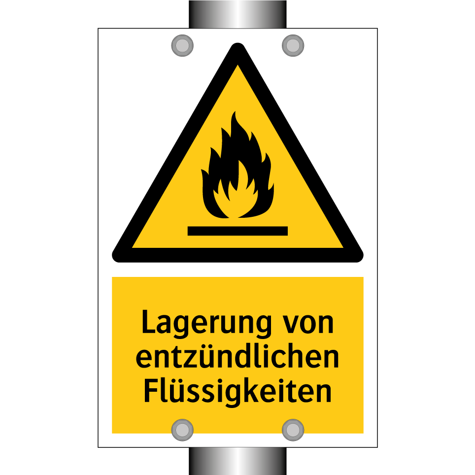 Lagerung von entzündlichen Flüssigkeiten