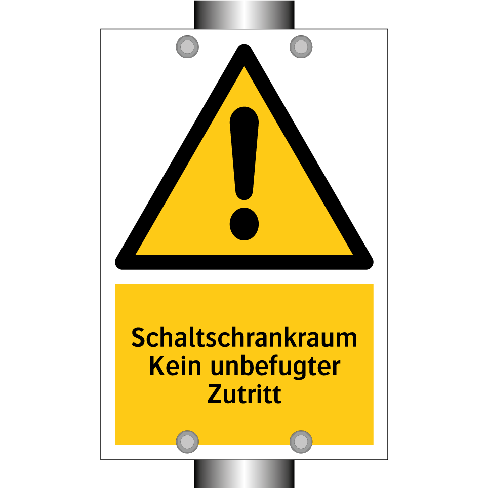 Schaltschrankraum Kein unbefugter Zutritt