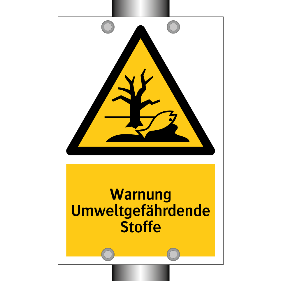 Warnung Umweltgefährdende Stoffe