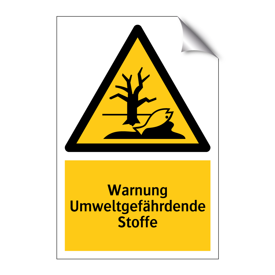 Warnung Umweltgefährdende Stoffe