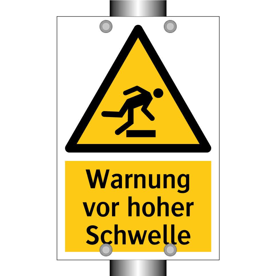 Warnung vor hoher Schwelle