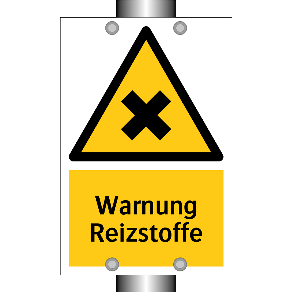 Warnung Reizstoffe