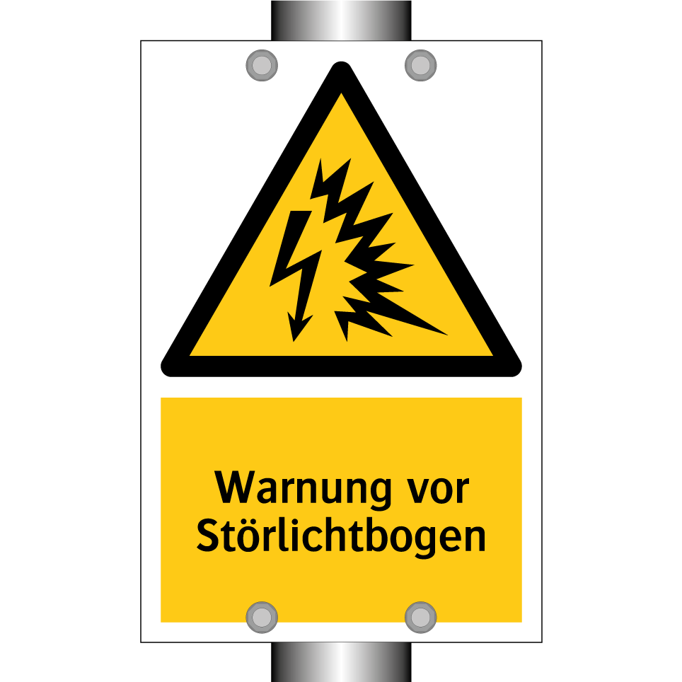 Warnung vor Störlichtbogen