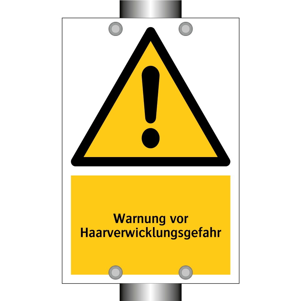 Warnung vor Haarverwicklungsgefahr