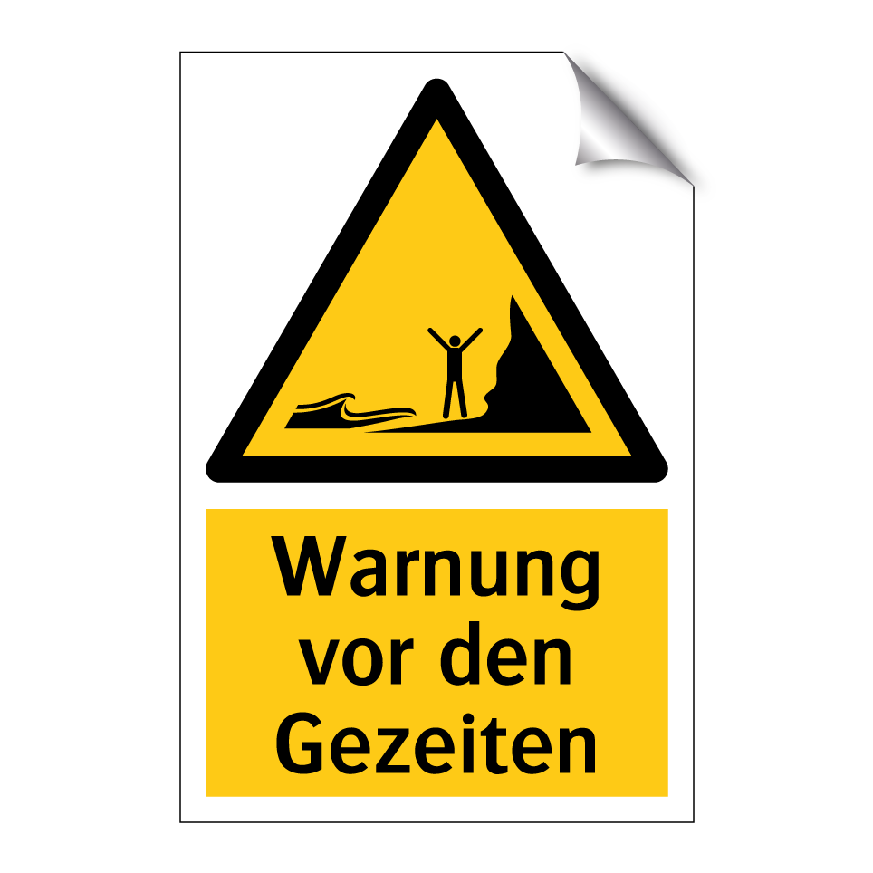 Warnung vor den Gezeiten