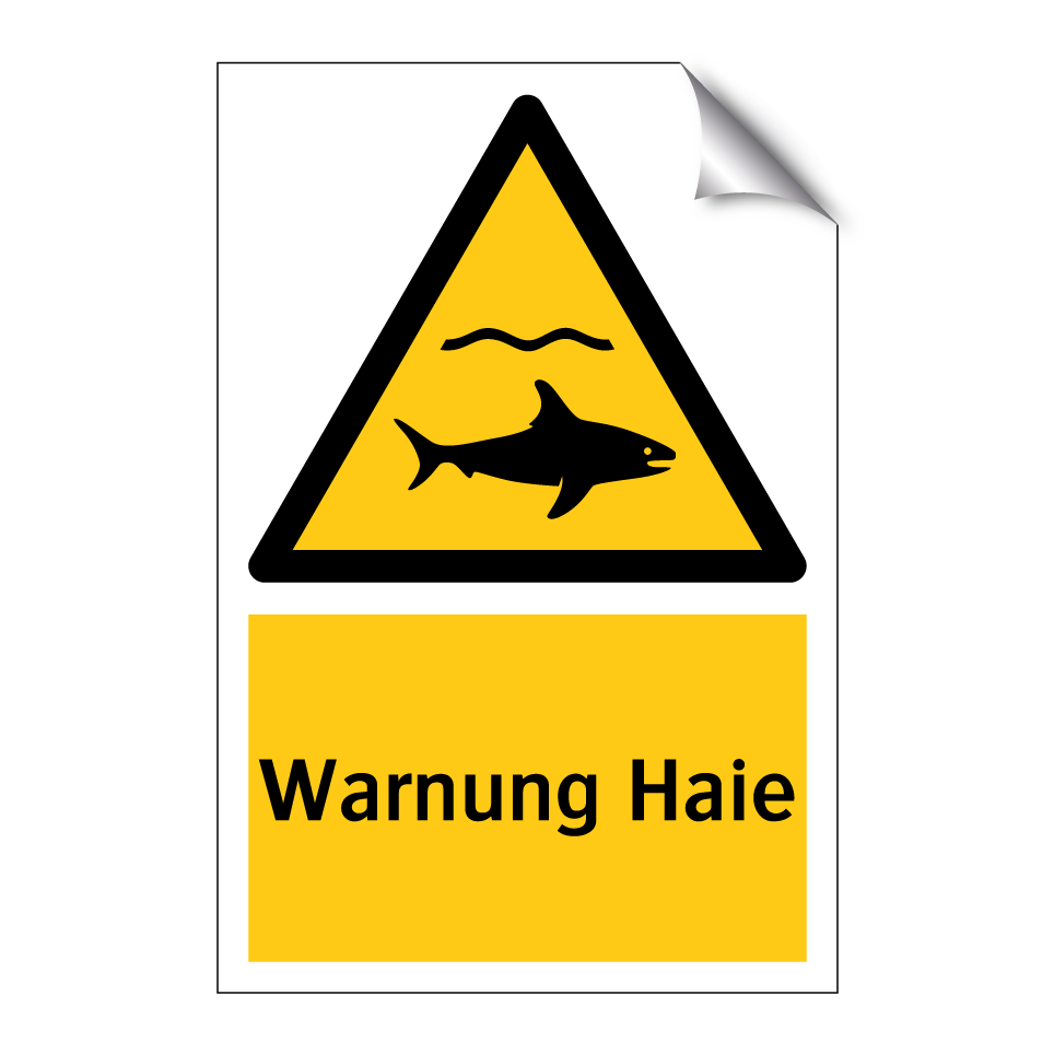 Warnung Haie