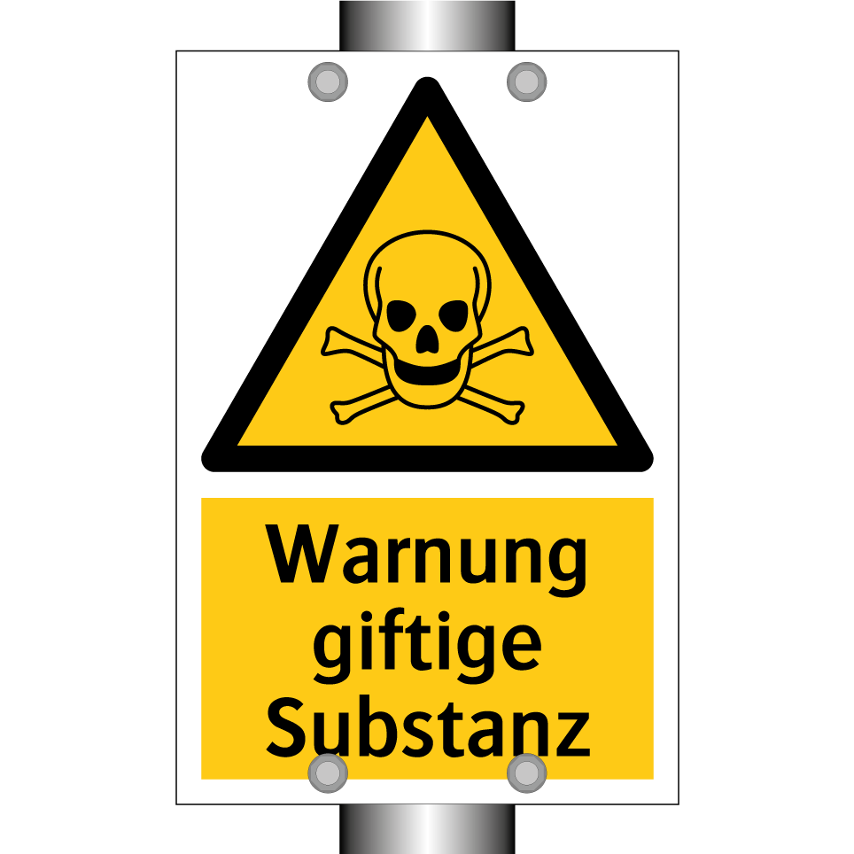 Warnung giftige Substanz