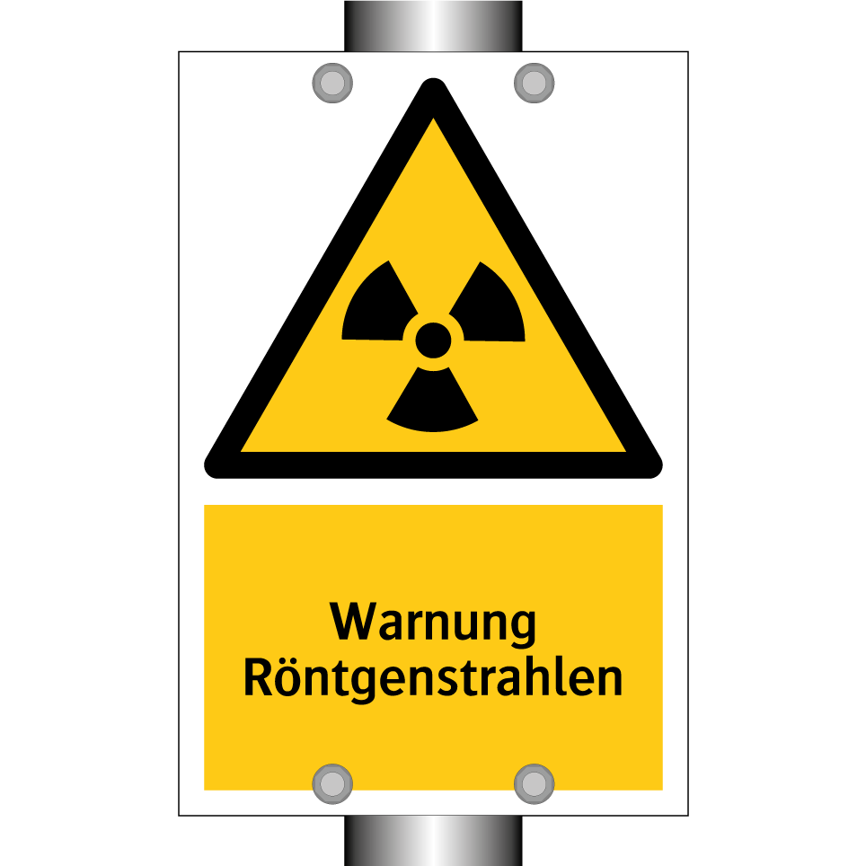 Warnung Röntgenstrahlen