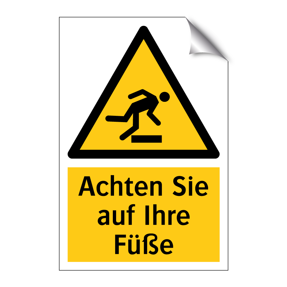 Achten Sie auf Ihre Füße