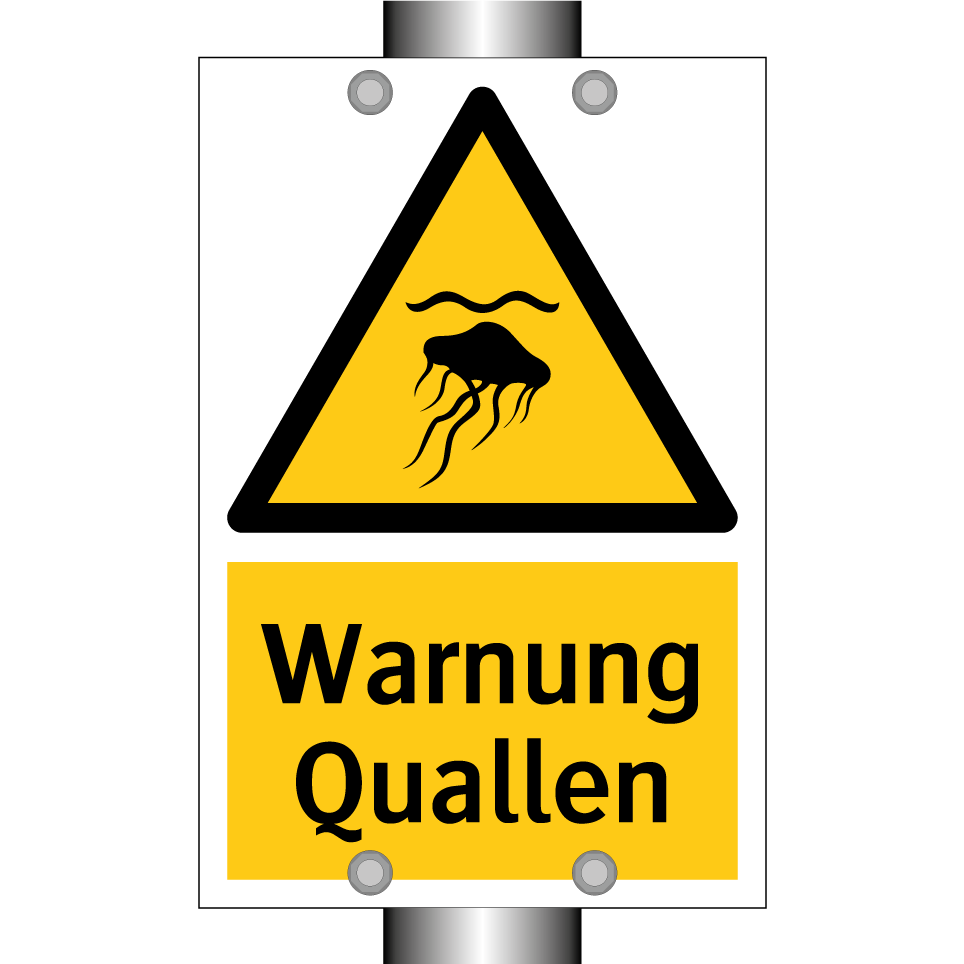 Warnung Quallen