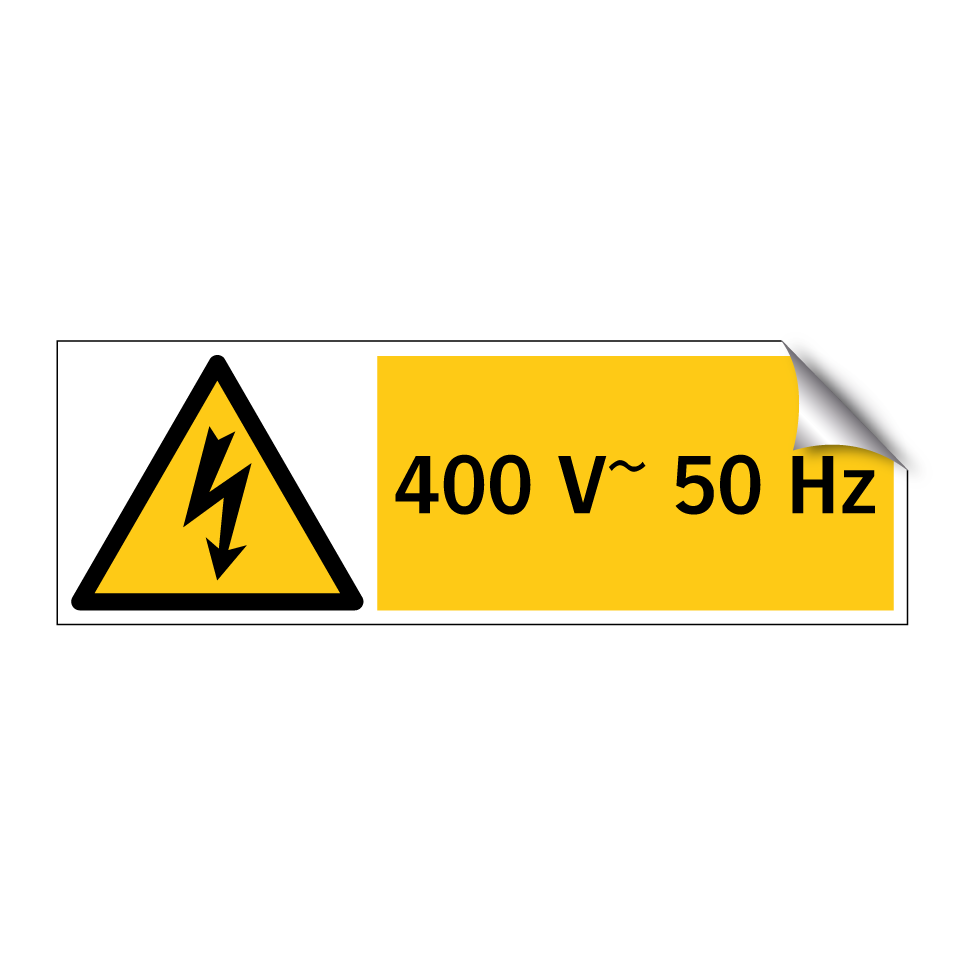 400 V~ 50 Hz